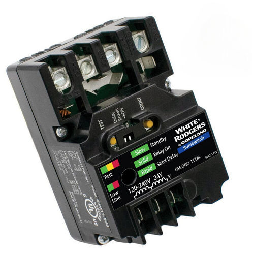 Test-Schütz - 49M11-843 - Emerson Commercial & Residential Solutions - magnetisch-induktiv / AC / für die Elektronik