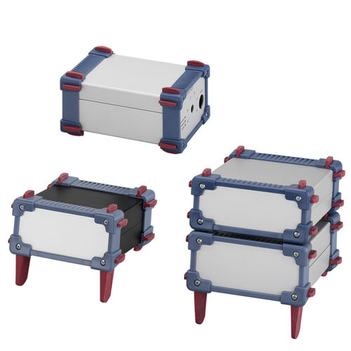 Desktop-Gehäuse - ET 14 00 - Fischer Elektronik GmbH & Co. KG - bodenstehend / rechteckig / quadratisch