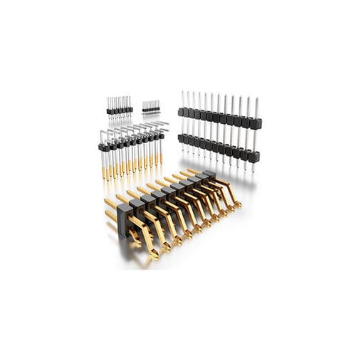 Außen-Stiftleiste - SLY 1 series - Fischer Elektronik GmbH & Co. KG - einreihig / gerade / 2.00 mm (0.079")