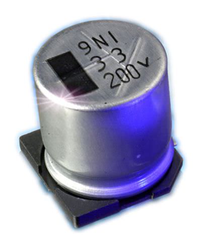 Elektrolytischer Kondensator - N Series - NIC Components - Aluminium / für Leiterplatten