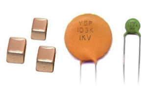 Keramikkondensator - N Series - NIC Components - für Leiterplatten
