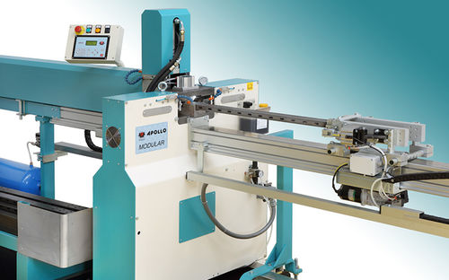Halbautomatische Stanzmaschine - MODULAR - Apollo S.r.l - elektrisch / für Profile / Rohr