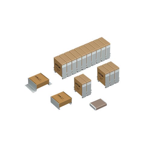 Keramikkondensator - CeraLink - TDK Electronics Europe - SMD / mit hohem dv/dt / zur CC Glättung