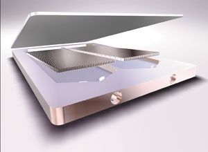 Aluminium-Kühlplatte - CP30 series - Lytron - vakuumgelötet