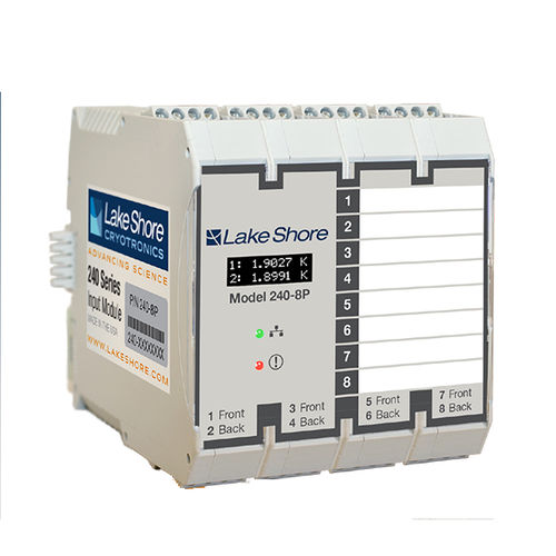 Analoges Eingangsmodul - 240 series - Lake Shore Cryotronics, Inc. - Modbus / 2 E / 8 E