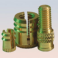 Gewindeeinsatz - AMPLAST series - AMECA - Metall / rund / für Plastik