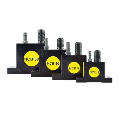 Pneumatischer Rüttler - NCB series - Netter Vibration - drehbar / Kugel / für Trichter