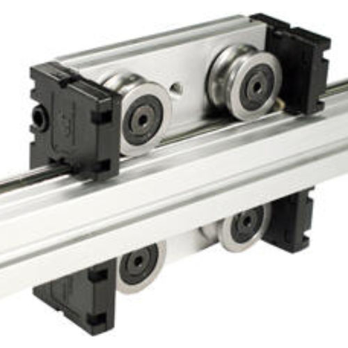 Linearführung mit Röllchen - OSG series - LM76 Linear Motion Bearings - regelbar
