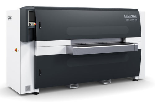 Kantenverrundungs-Entgratmaschine - SBM-L G1S2 EVO - LISSMAC Maschinenbau GmbH - Schleifmaschine / Aluminiumteile / für Stahlteile