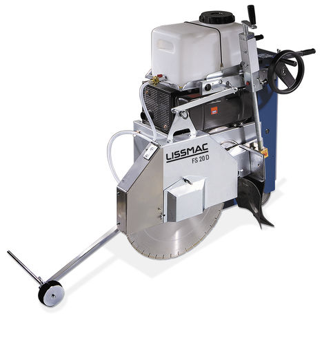 Fugenschneider - FS 20 D (-VE) - LISSMAC Maschinenbau GmbH - für Asphalt / kompakt / mit Verbrennungsmotor