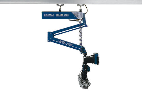 Elektrischer Manipulator - S 120 - LISSMAC Maschinenbau GmbH - mit Flaschenzug / für Pantographen / hängend