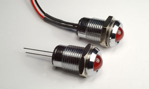Blitz-Leuchtmelder - PA10 series - Plus Opto - LED / für Schalttafeleinbau / rund