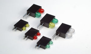 Statusanzeiger - LA45B, LA44B series - Plus Opto - LED / für Leiterplatten