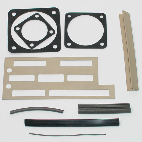 Leitfähige Dichtung - Temas Engineering - flach / O-Ring / Graphit