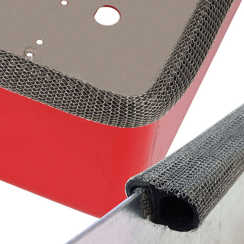 Gefederte Dichtung - 6600 series  - Holland Shielding Systems BV - Gummi / Metall / mit EMI-Abschirmung
