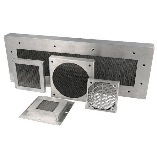 Metall-Lüftungsgitter - 9500 series    - Holland Shielding Systems BV - EMV / Waben