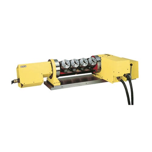 Motordrehtisch - 5AX-4MT-120 - NIKKEN KOSAKUSHO - schwenkbar / für Bearbeitungszentrum / mit hydraulischer Drosselung