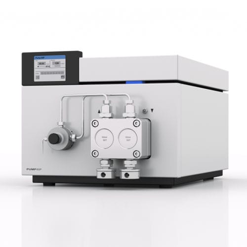Pumpe / 2 Kolben - BlueShadow 80P series - Knauer - für Lösungsmittel / elektrisch / Industrie