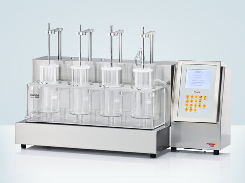 Halbautomatisches Prüfgerät - PTZ AUTO - Pharma Test Apparatebau AG - Zerfallzeit / Tabletten / für Labor