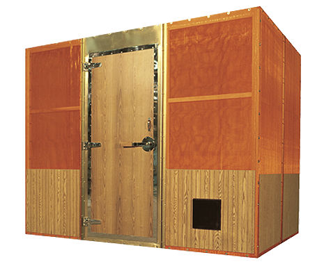 Bodenstehendes Gehäuse - DEI  - ETS Lindgren - modular / Aluminium / Kupfer