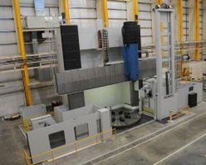 CNC-Bohrwerk - PowerTurn - Waldrich Coburg - vertikal / Brücken / zur industriellen Anwendung