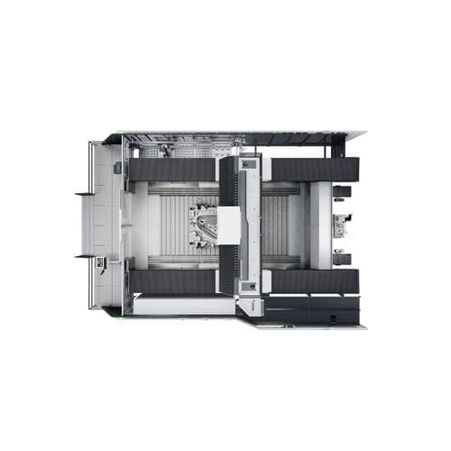 CNC-Fräsmaschine / 3-Achs - TAURUS Gemini - Waldrich Coburg - vertikal / Portal / Drehtisch