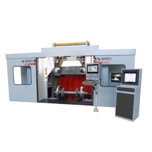 CNC-Drehmaschine - UFD 140 N - Rafamet - zum Richten der Bremsscheiben
