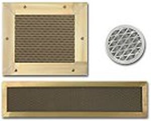Metall-Lüftungsgitter - 10 MHz - Metal Textiles Europe - EMV / Waben