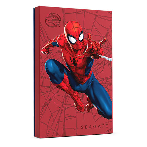 Festplatte HDD / USB - Spider-Man - Seagate - außen