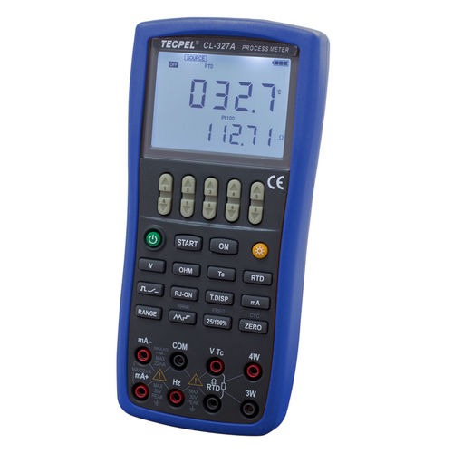 Multifunktionskalibrator - CL-327A - Tecpel  Co., Ltd. - für Temperatursensor / Handgerät / digital