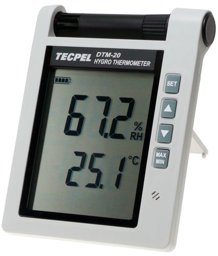 Thermo-Hygrometer / für HLK - DTM-20 - Tecpel  Co., Ltd. - digital / mit direkter Anzeige / kompakt