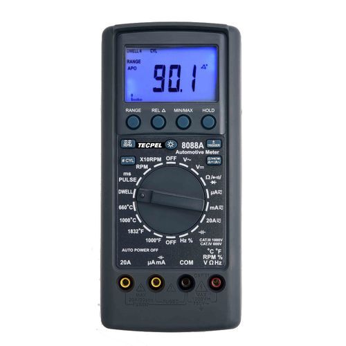 Digitales Multimeter - DMM-8088A - Tecpel  Co., Ltd. - tragbar / 1000 V / 400 mA