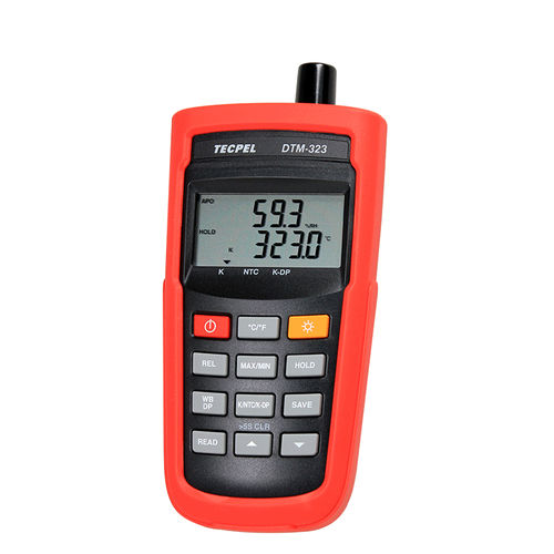 Temperaturmessgerät - DTM-323   - Tecpel  Co., Ltd. - relative Luftfeuchtigkeit / tragbar