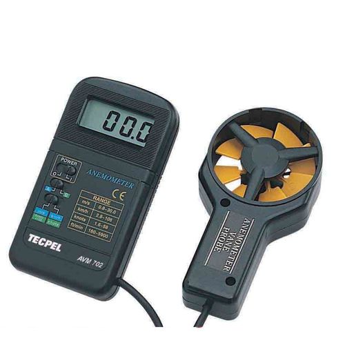 Flügelrad-Anemometer - AVM-702 - Tecpel  Co., Ltd. - digital / tragbar