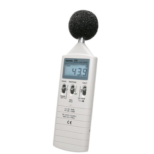 Basis-Schallpegelmesser - DSL-332 - Tecpel  Co., Ltd. - Klasse 2 / mit interner Kalibrierung / digital