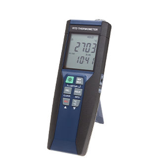 Temperatur-Datenlogger - DTM-386 - Tecpel  Co., Ltd. - USB / Pt100 / mit LCD-Display