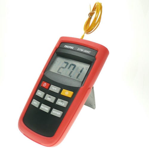 Fühler-Thermometer - DTM-305C - Tecpel  Co., Ltd. - digital / tragbar / Industrie