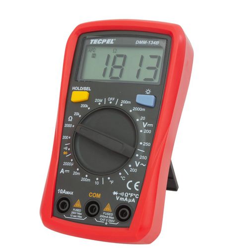 Digitales Multimeter - DMM-134B - Tecpel  Co., Ltd. - tragbar / 10 A / cat II