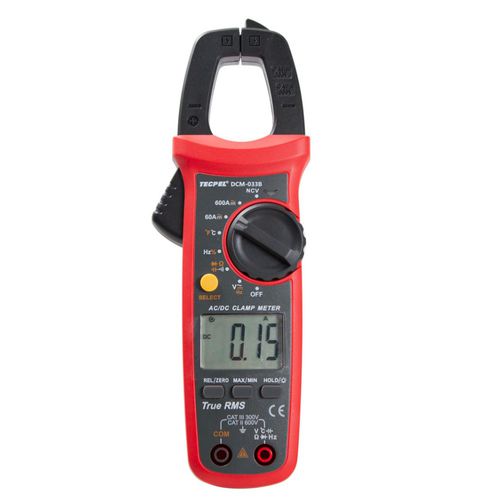 Digitale Strommesszange - DCM-033B - Tecpel  Co., Ltd. - tragbar / 600 V / 400 A