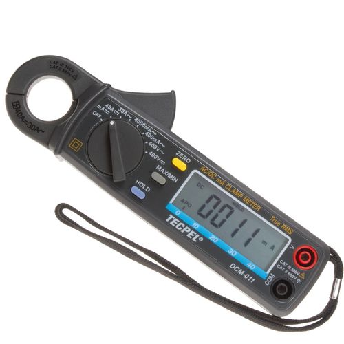 Digitale Strommesszange - DCM-011 - Tecpel  Co., Ltd. - tragbar / cat III / Frequenz