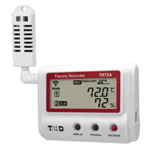 Datenlogger / Feuchtigkeit und Temperatur - TR-72A - Tecpel  Co., Ltd. - USB / Bluetooth / mit LCD-Display
