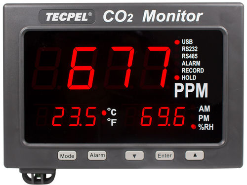 Datenlogger / Feuchtigkeit und Temperatur - TRH-3358A - Tecpel  Co., Ltd. - 4-20mA / CO2 / USB