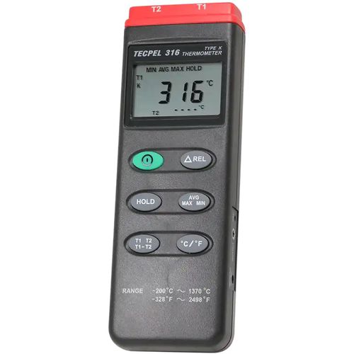 Thermoelement-Thermometer - DTM-316 - Tecpel  Co., Ltd. - mit Digitalanzeige / °C / °F