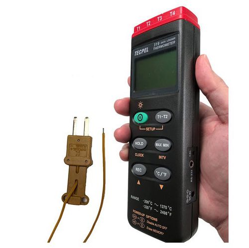Temperatur-Datenlogger - DTM-319 - Tecpel  Co., Ltd. - USB / mit LCD-Display / digital