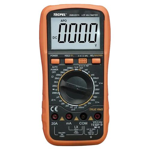 Digitales Multimeter - DMM-8007A - Tecpel  Co., Ltd. - tragbar / Frequenz / Hochpräzision