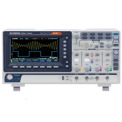 Digitales Oszilloskop - GDS-1102B - Tecpel  Co., Ltd. - Tisch / 2-Wege / mit LCD-Display
