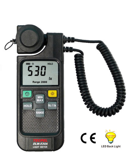 Digitaler Leuchtstärkemesser - DLM-530A - Tecpel  Co., Ltd. - tragbar / kompakt