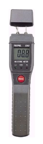 Feuchtigkeitsmessgerät für Holz - TMM-590  - Tecpel  Co., Ltd. - Messnadel / mit Digitalanzeige / tragbar