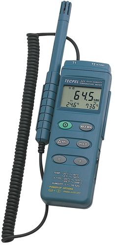 Industrie-Hygrometer - DTM-321 - Tecpel  Co., Ltd. - digital / tragbar / relative Luftfeuchtigkeit