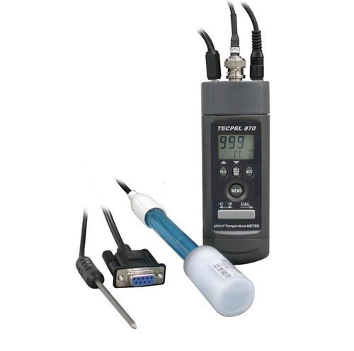 Tragbares pH-Messgerät - PH-870 - Tecpel  Co., Ltd. - Prozess / digital